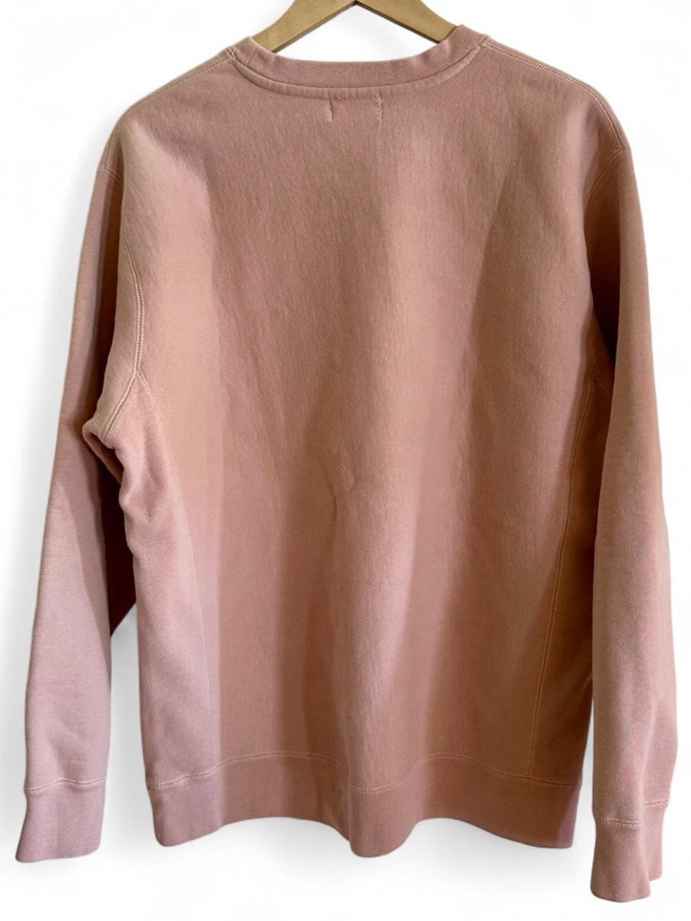 Mayfair The Label Self Love Club Embroidered Oversized Pink Crewneck Sweatshirt - Picture 3 of 8